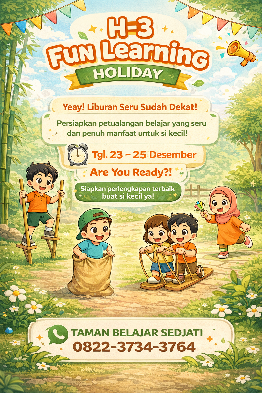 Fun learning holiday